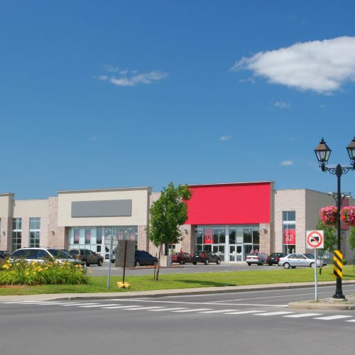 Modern Shopping Area